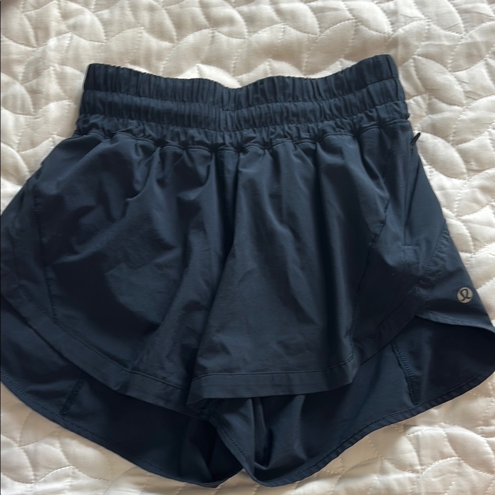 lululemon athletica Women's Navy Athletic Shorts